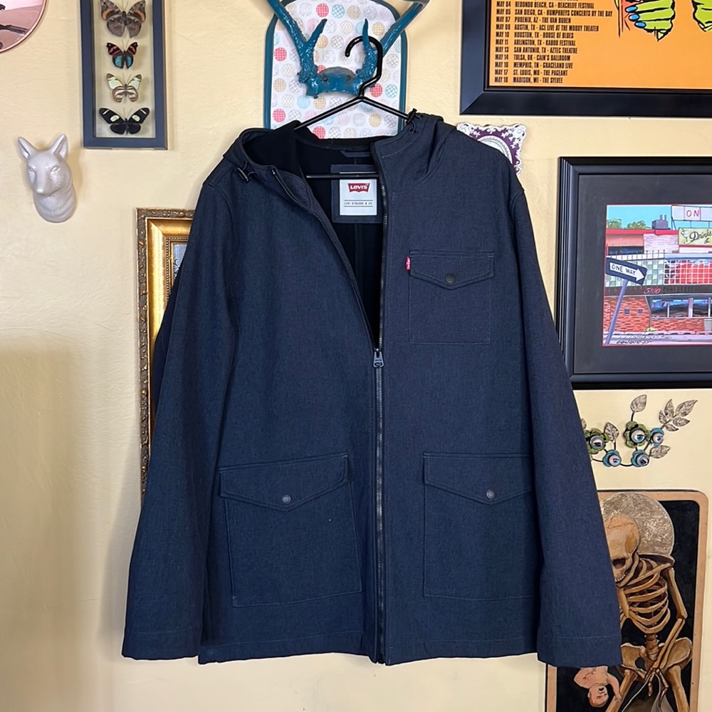 Charcoal Soft Shell Parka by Levi’s